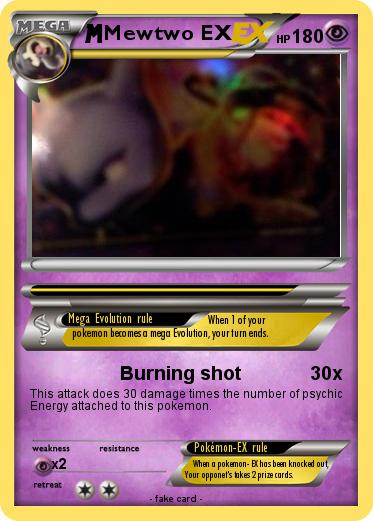 Pokemon Mewtwo EX