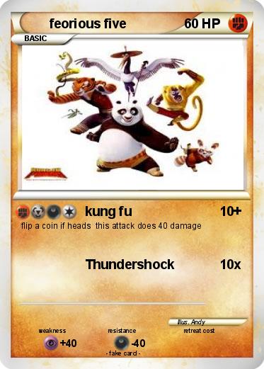 Pokemon feorious five