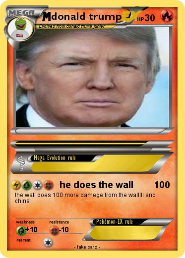 Pokemon donald trump