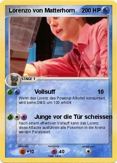 Pokemon Lorenzo von Matterhorn