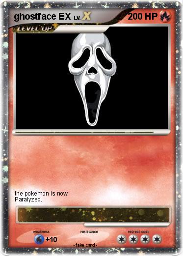 Pokemon ghostface EX