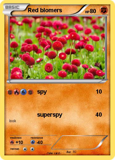 Pokemon Red blomers