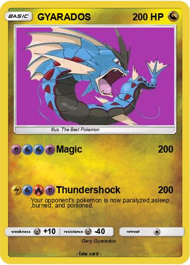 Pokemon GYARADOS