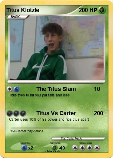 Pokemon Titus Klotzle