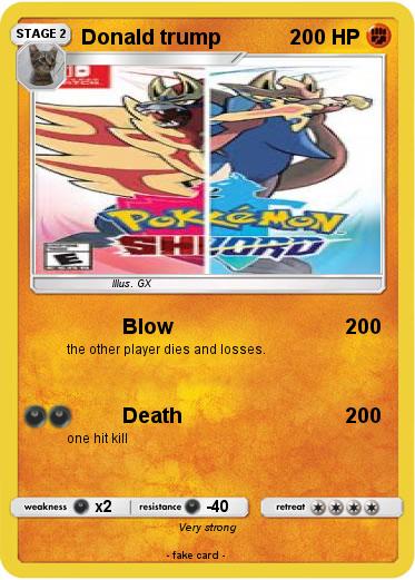 Pokemon Donald trump