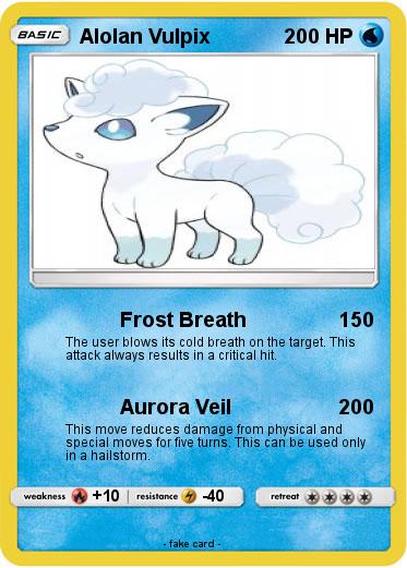 Pokemon Alolan Vulpix