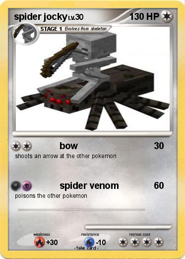 Pokemon spider jocky
