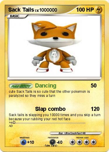 Pokemon Sack Tails