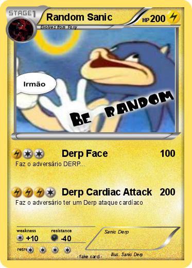 Pokemon Random Sanic