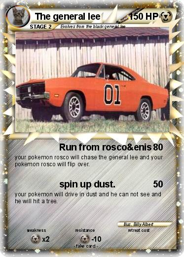Pokemon The general lee