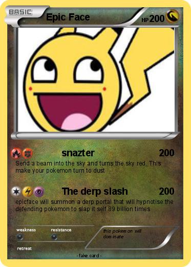 Pokemon Epic Face