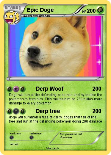Pokemon Epic Doge