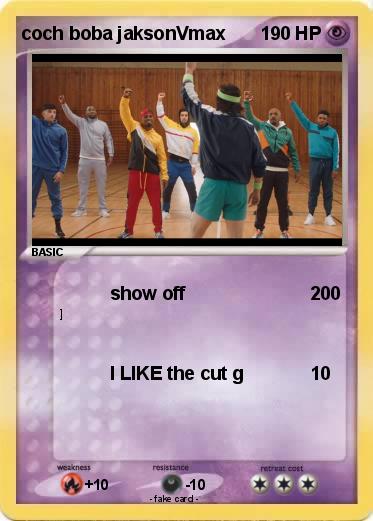 Pokemon coch boba jaksonVmax