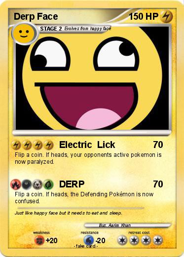 Pokemon Derp Face