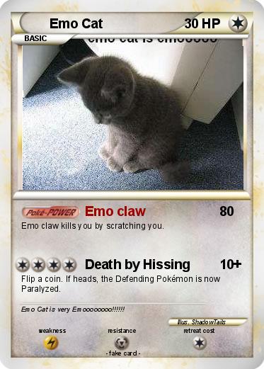 Pokemon Emo Cat