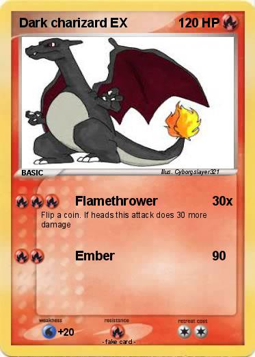Pokemon Dark charizard EX