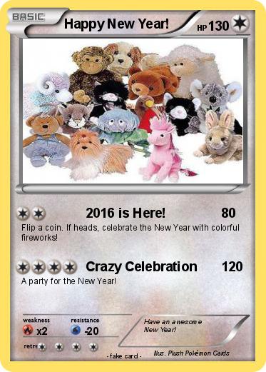 Pokemon Happy New Year!