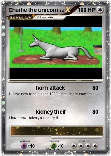 Pokemon Charlie the unicorn