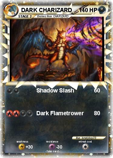 Pokemon DARK CHARIZARD