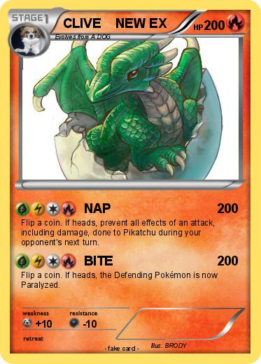 Pokemon CLIVE    NEW EX