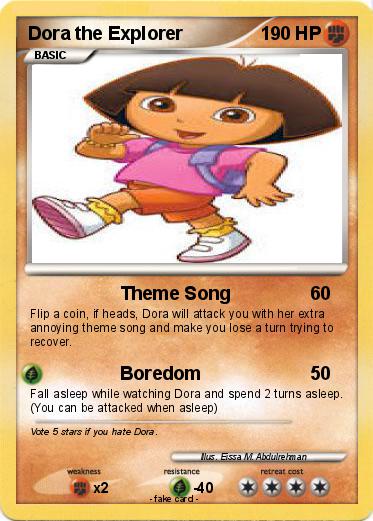 Pokemon Dora the Explorer