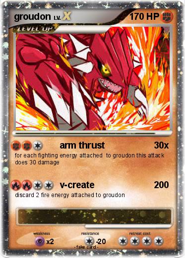 Pokemon groudon