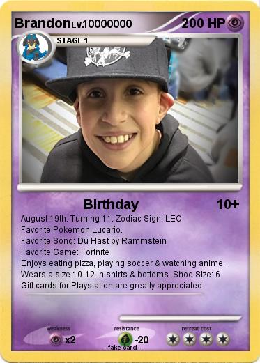 Pokemon Brandon