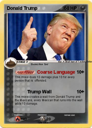 Pokemon Donald Trump