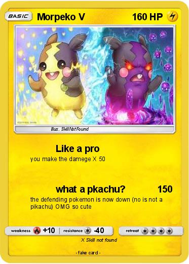 Pokemon Morpeko V
