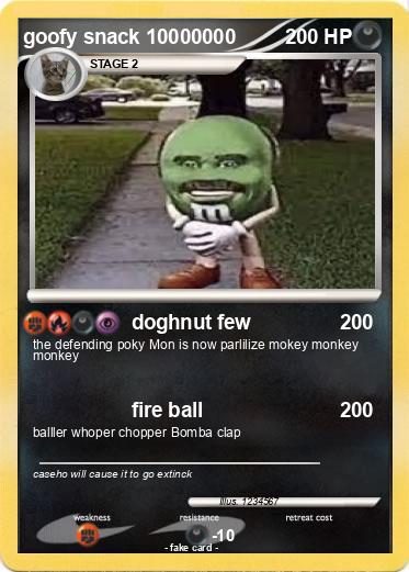 Pokemon goofy snack 10000000