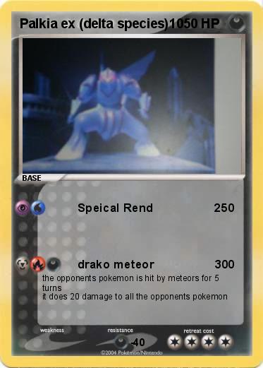 Pokemon Palkia ex (delta species)10