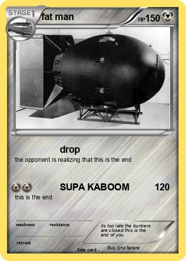 Pokemon fat man
