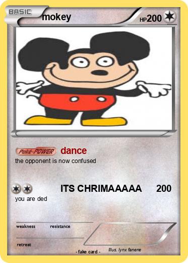 Pokemon mokey
