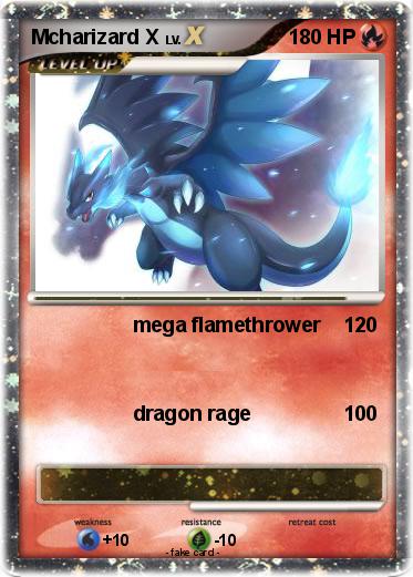 Pokemon Mcharizard X