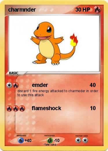 Pokemon charmnder