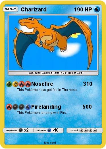 Pokemon Charizard