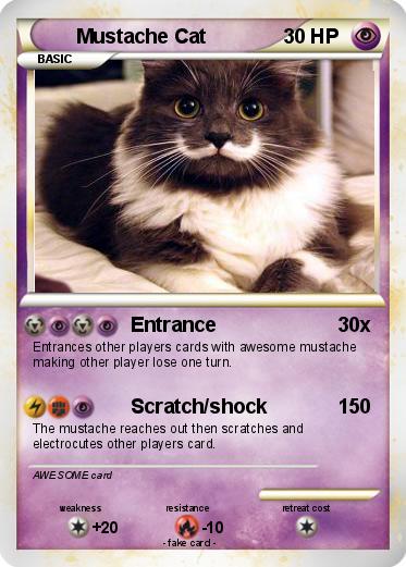 Pokemon Mustache Cat