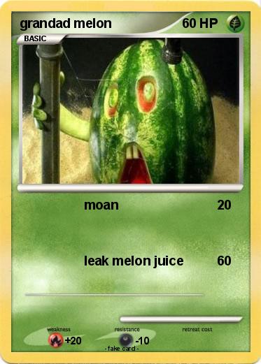 Pokemon grandad melon