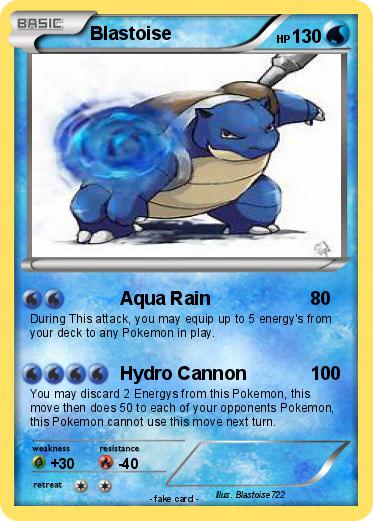 Pokemon Blastoise