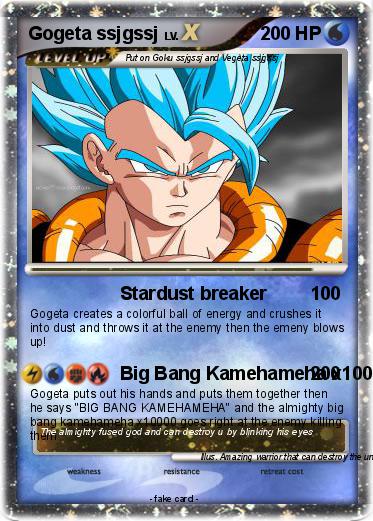 Pokemon Gogeta ssjgssj