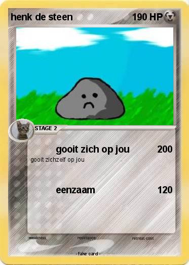 Pokemon henk de steen