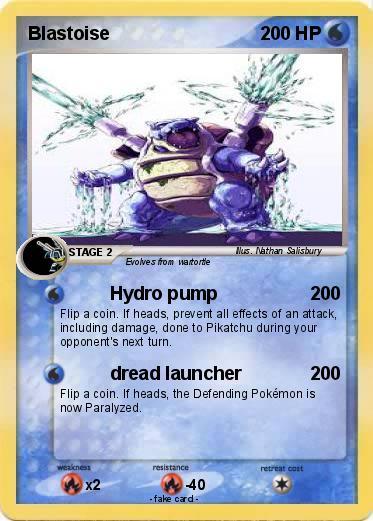 Pokemon Blastoise