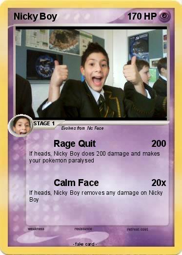 Pokemon Nicky Boy