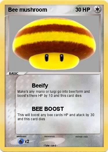Pokemon Bee mushroom
