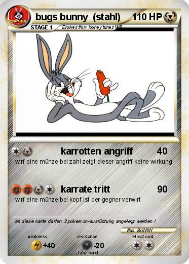 Pokemon bugs bunny  (stahl)