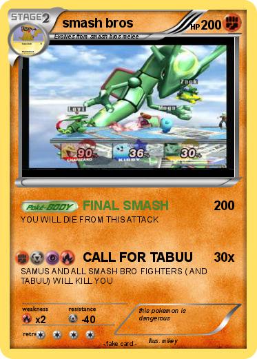 Pokemon smash bros