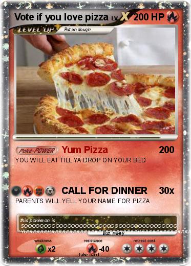 Pokemon Vote if you love pizza