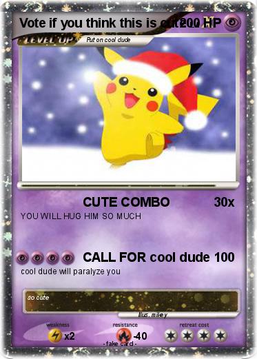 Pokemon Vote if you think this is cute