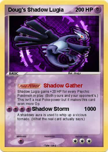 Pokemon Doug's Shadow Lugia