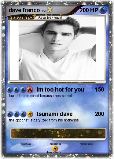 Pokemon dave franco